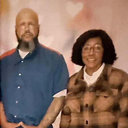 Image of Georgia, sponsor of a nephew in prison who uses Level's prison education program