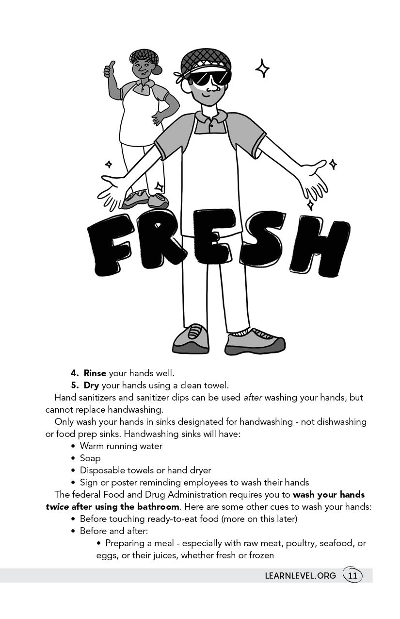 Page 11 - Become A Licensed Food Handler by Level
