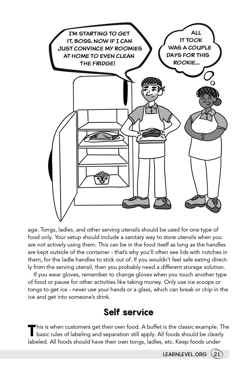 Page 21 - Become A Licensed Food Handler by Level