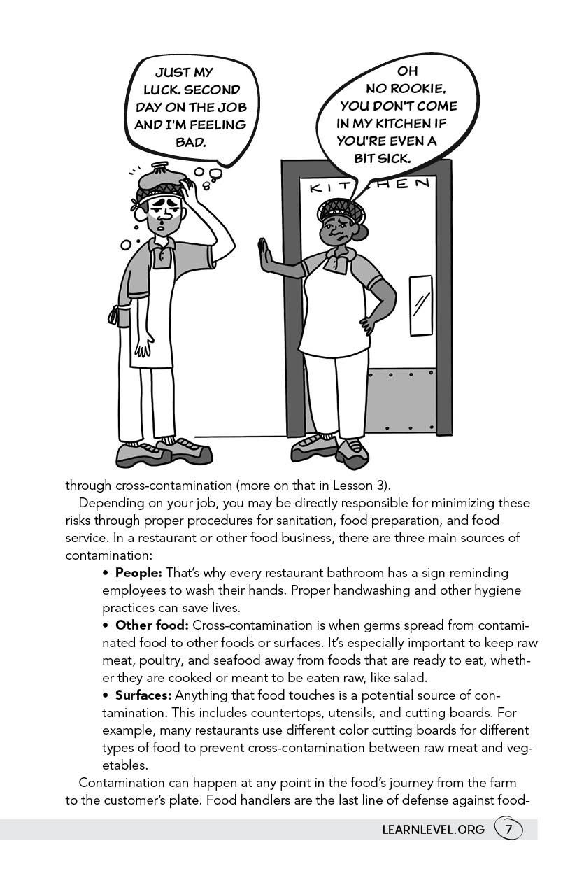 Page 7 - Become A Licensed Food Handler by Level