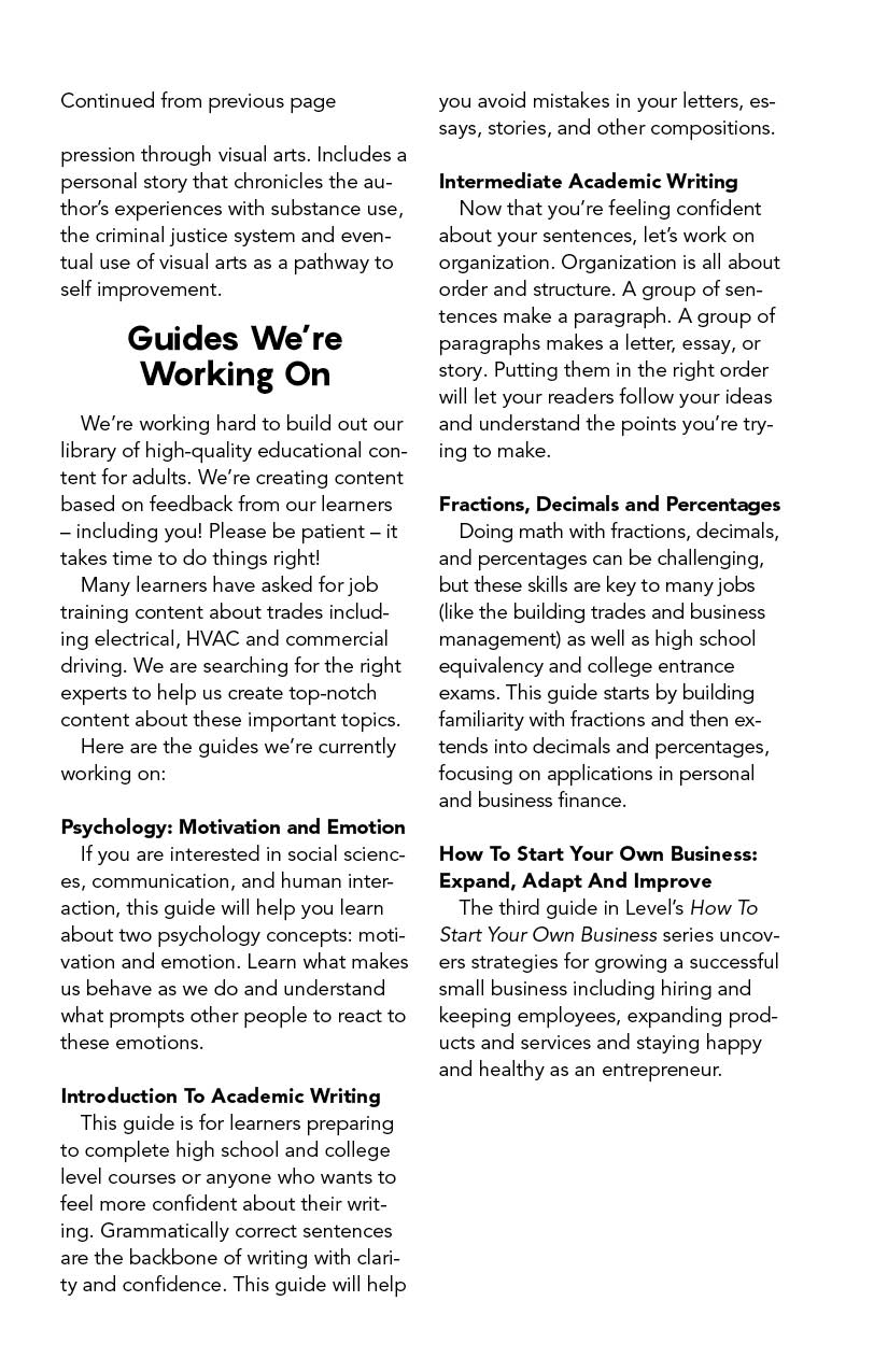 Back Cover - Become A Licensed Food Handler by Level