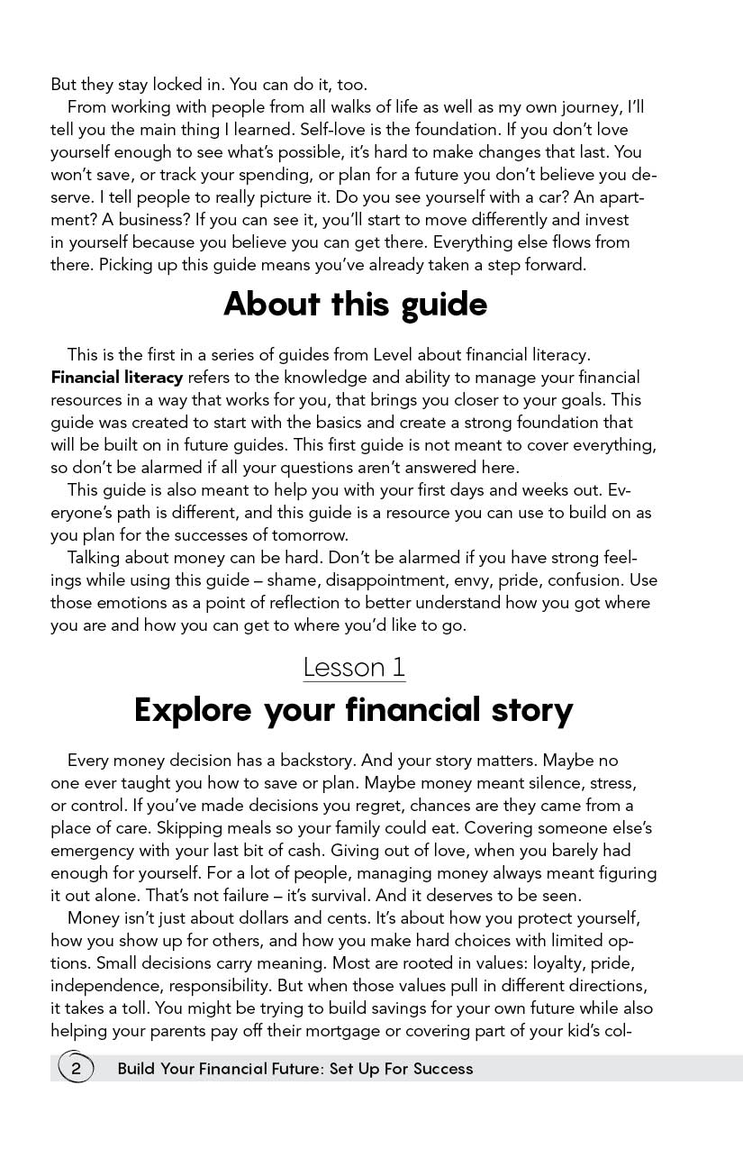 Page 2 - Build Your Financial Future: Set Up For Success by Level