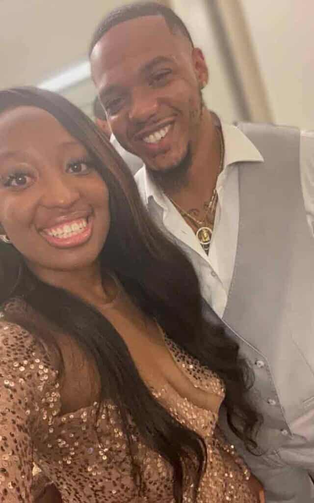 Diamond Quarles and her spouse Jerrod Jackson