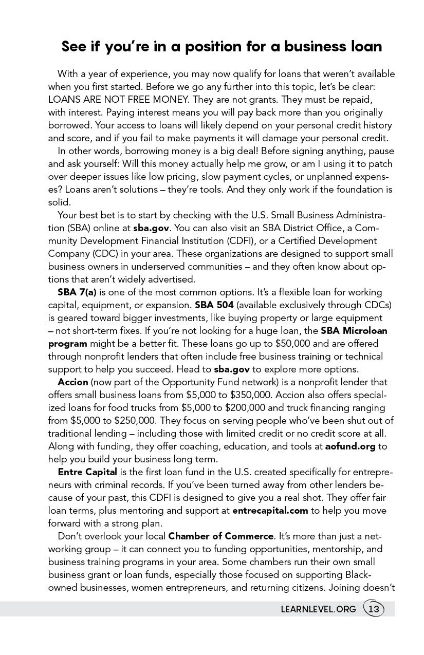 Page 13 - How To Start Your Own Business: Expand, Adapt And Improve by Level