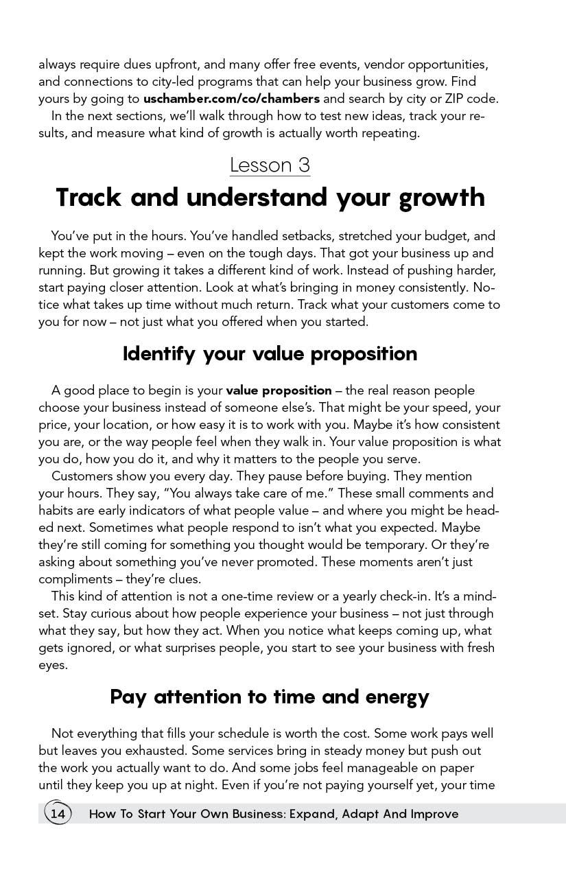 Page 14 - How To Start Your Own Business: Expand, Adapt And Improve by Level