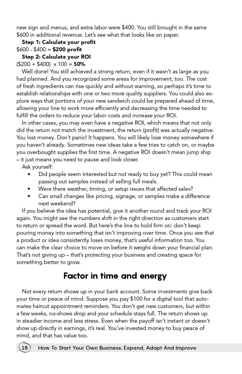 Page 18 - How To Start Your Own Business: Expand, Adapt And Improve by Level