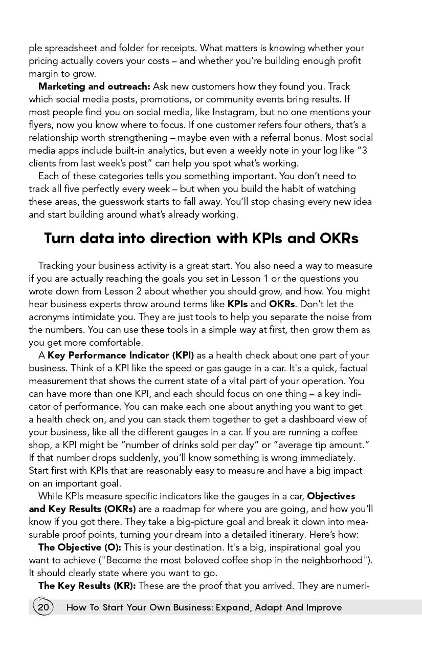 Page 20 - How To Start Your Own Business: Expand, Adapt And Improve by Level