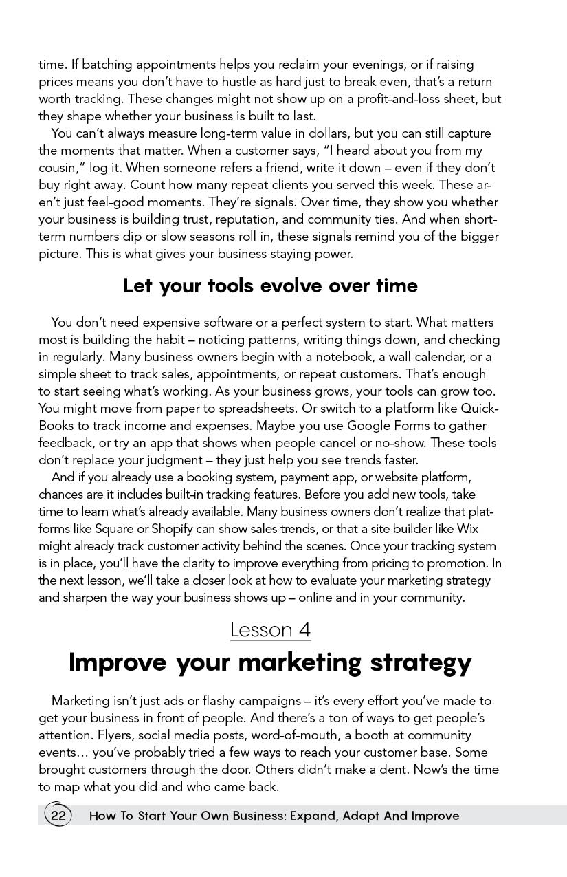Page 22 - How To Start Your Own Business: Expand, Adapt And Improve by Level