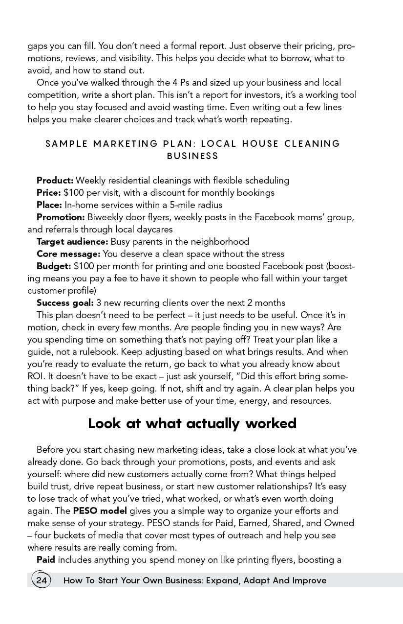 Page 24 - How To Start Your Own Business: Expand, Adapt And Improve by Level