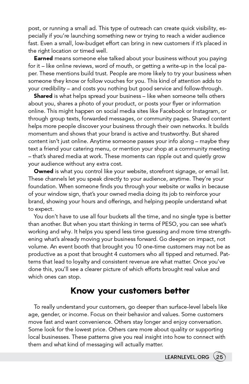 Page 25 - How To Start Your Own Business: Expand, Adapt And Improve by Level