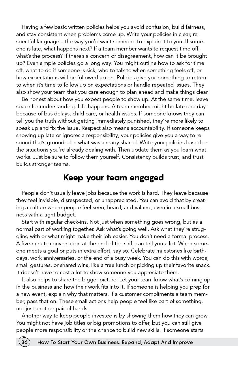 Page 36 - How To Start Your Own Business: Expand, Adapt And Improve by Level