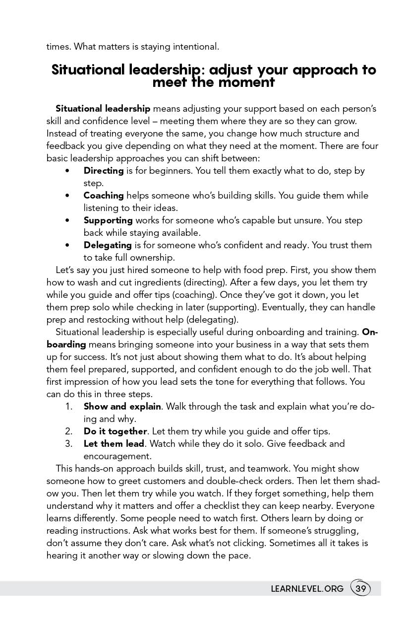 Page 39 - How To Start Your Own Business: Expand, Adapt And Improve by Level