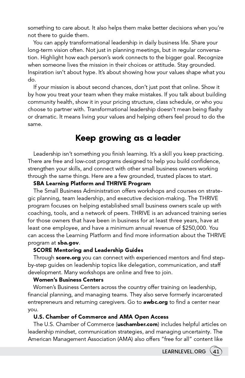 Page 41 - How To Start Your Own Business: Expand, Adapt And Improve by Level