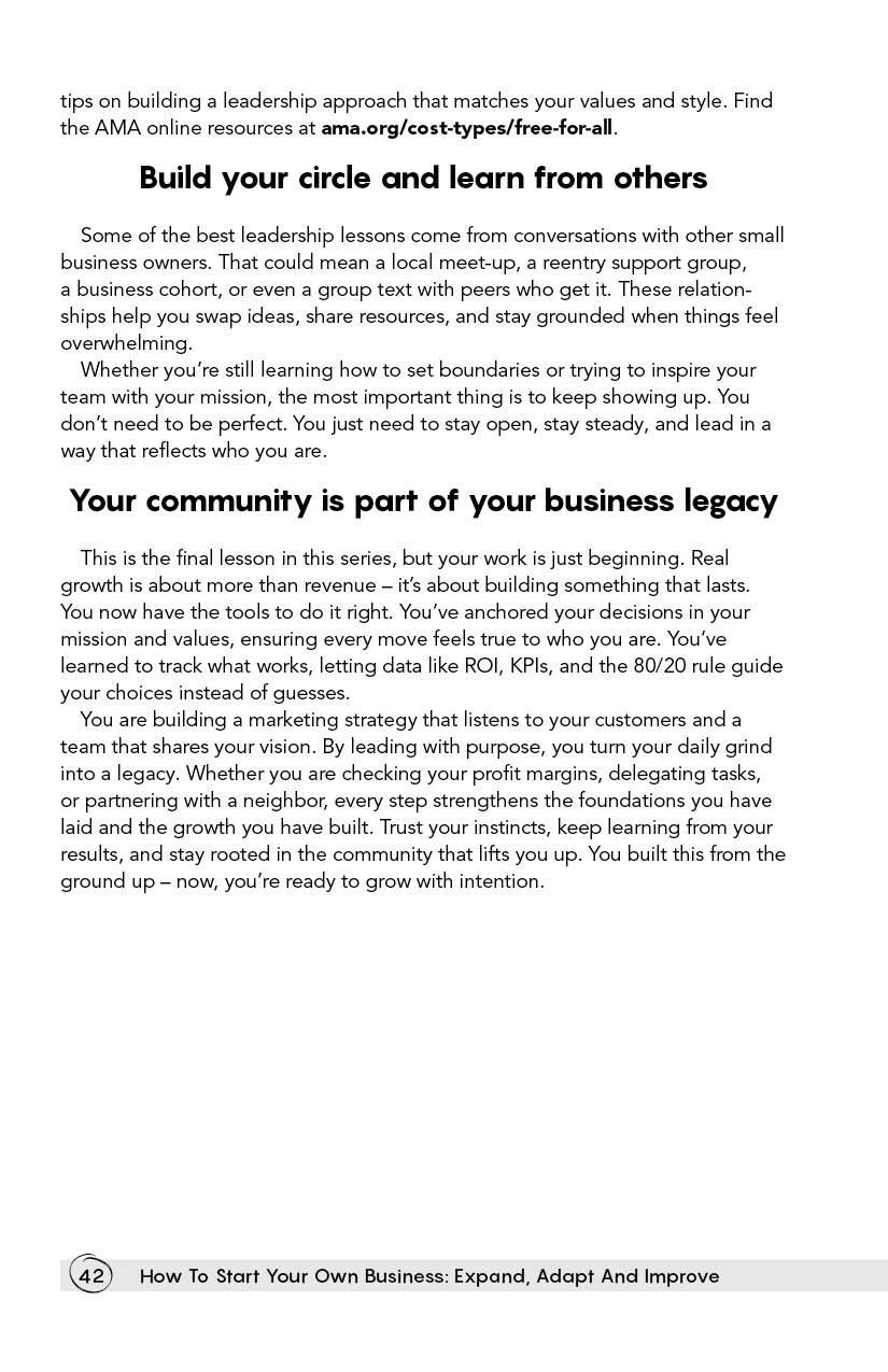 Page 42 - How To Start Your Own Business: Expand, Adapt And Improve by Level
