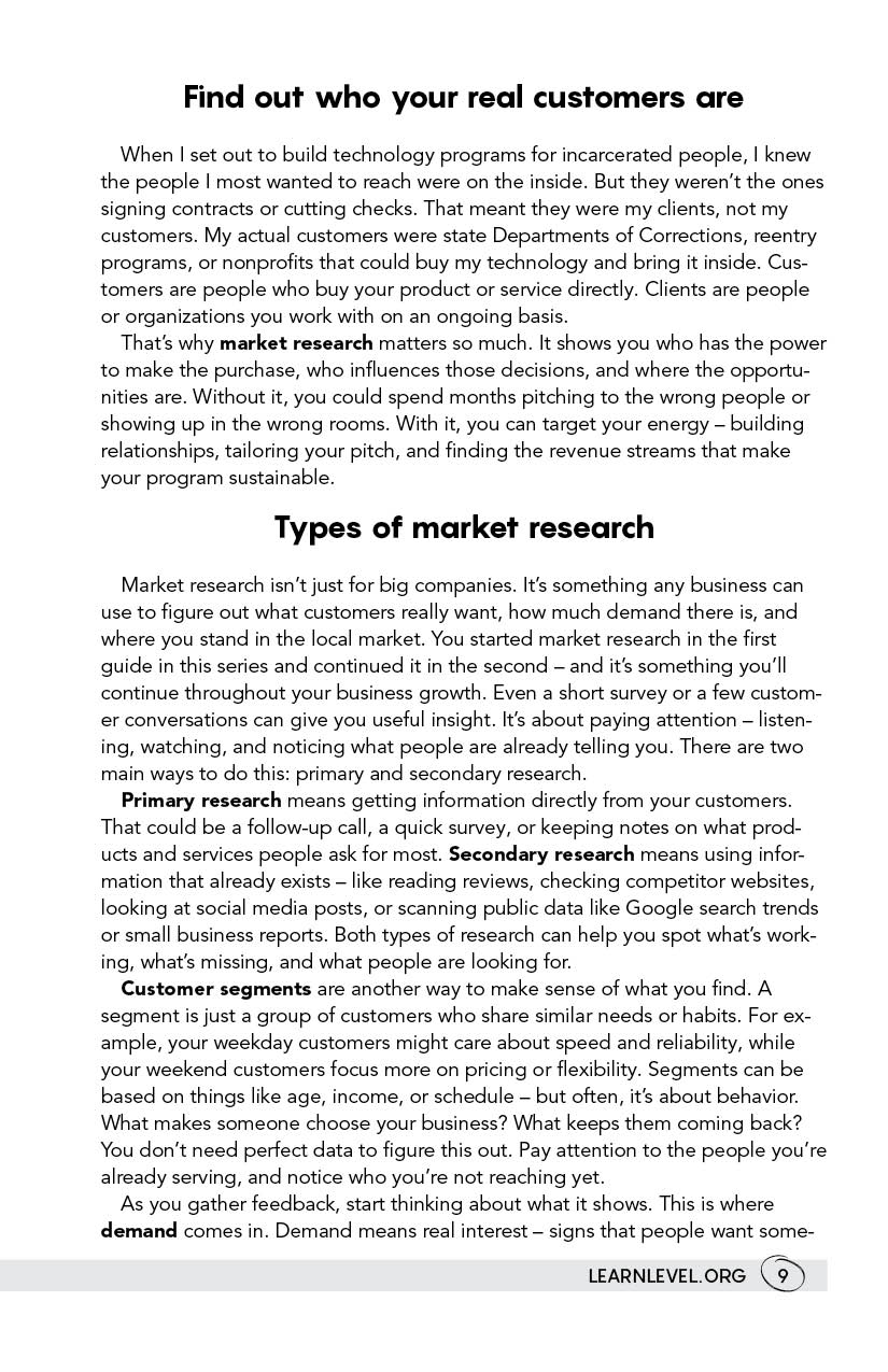 Page 9 - How To Start Your Own Business: Expand, Adapt And Improve by Level