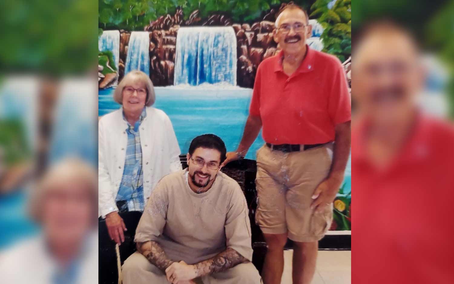 Kathy and Phil Shaw with their son Bronson. Kathy and Phil enrolled Bronson in Level's prison education program.