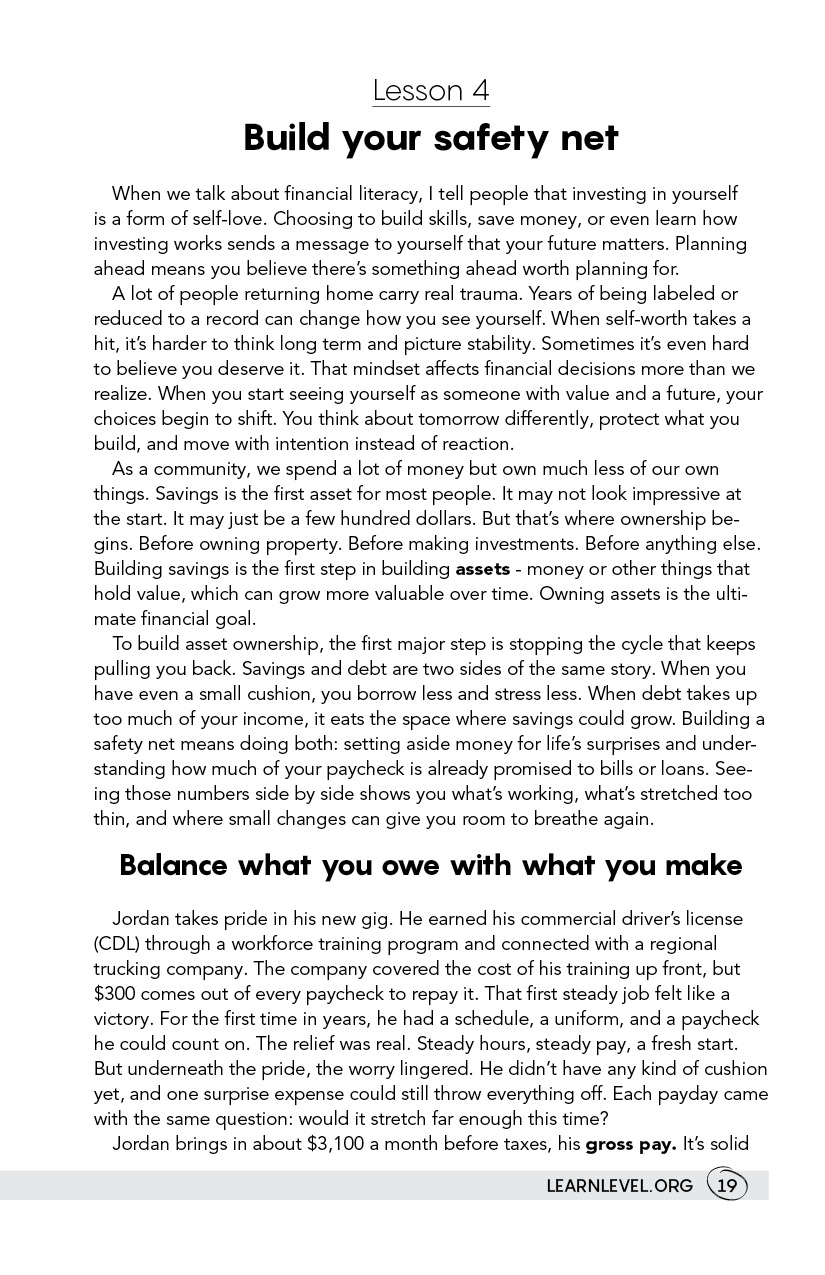 Page 19 - Build Your Financial Future: Stabilize And Grow by Level
