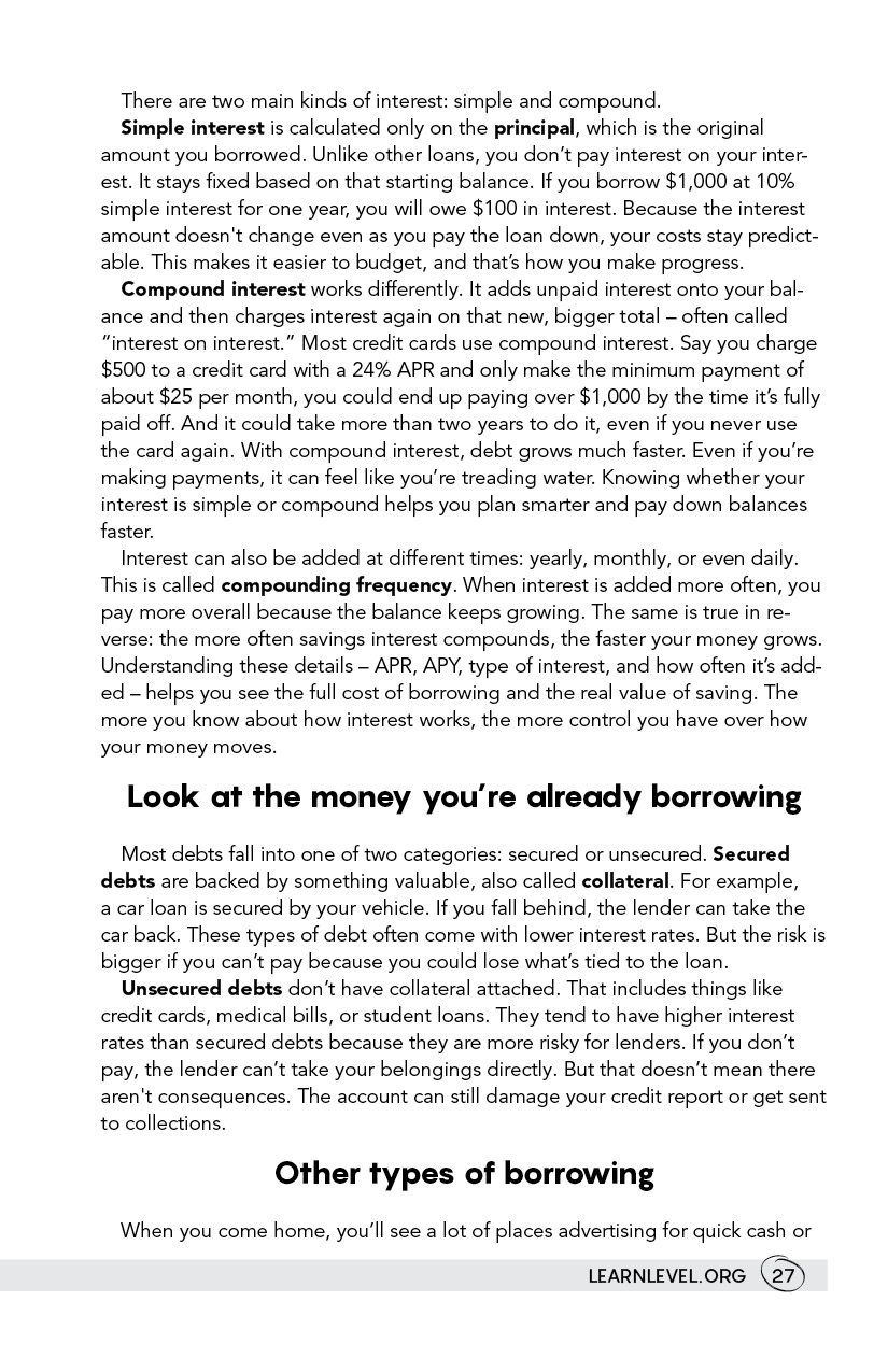 Page 27 - Build Your Financial Future: Stabilize And Grow by Level