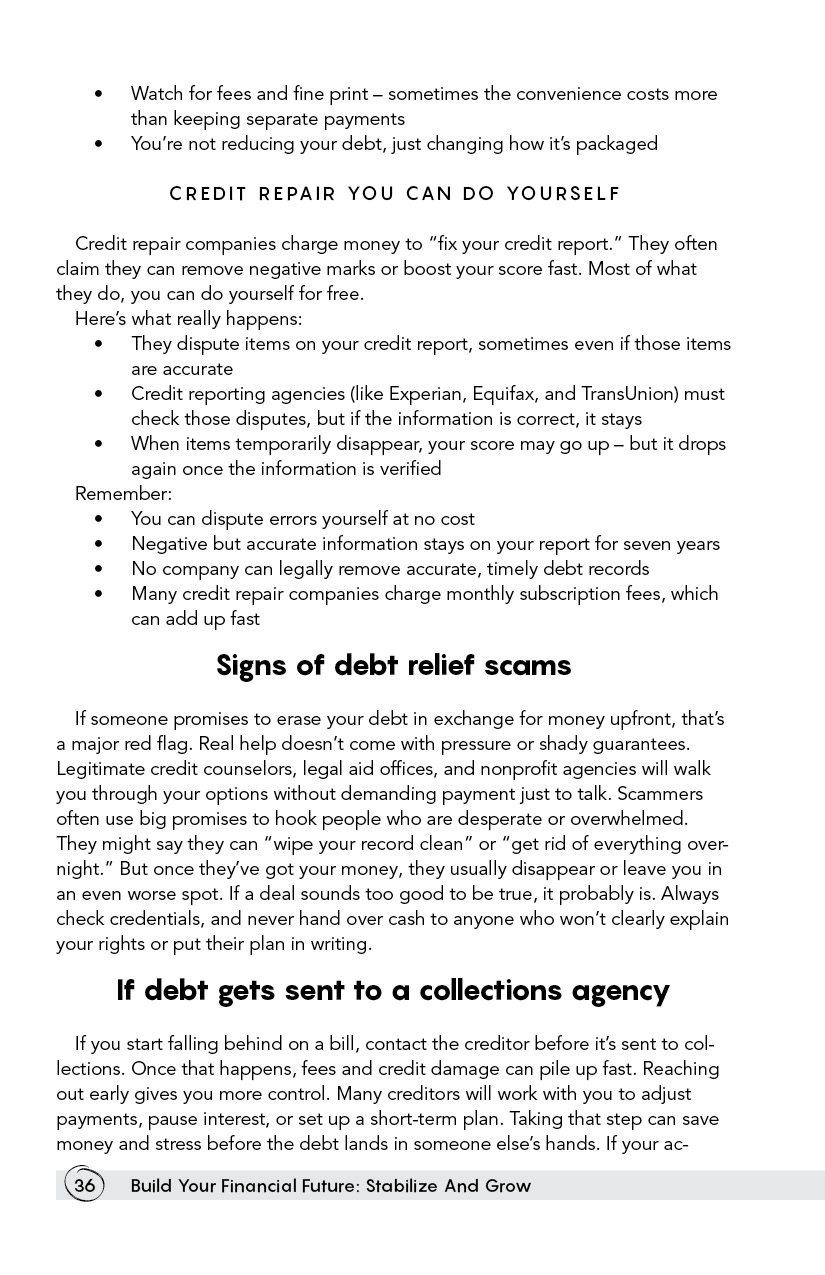 Page 36 - Build Your Financial Future: Stabilize And Grow by Level