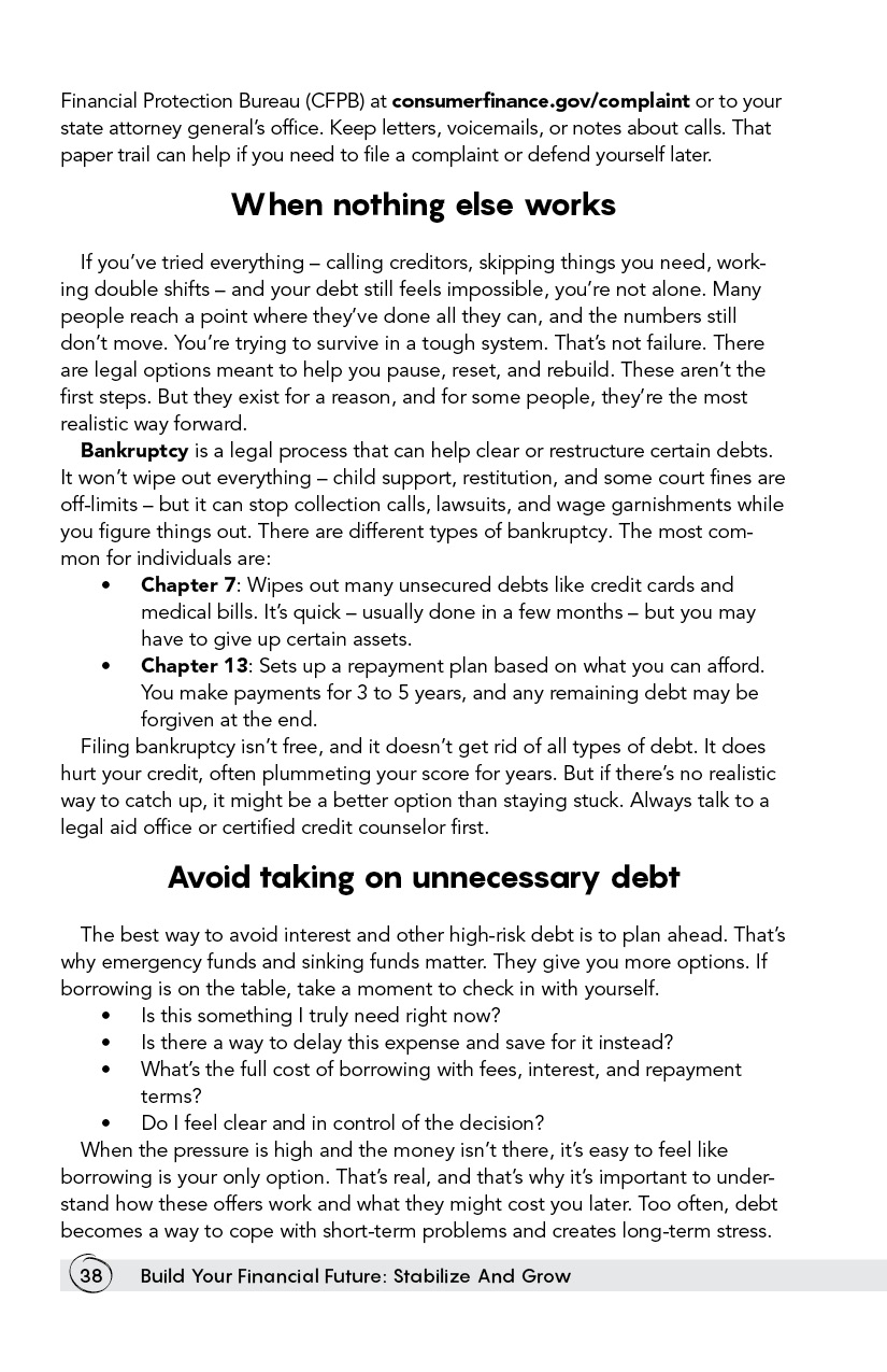 Page 38 - Build Your Financial Future: Stabilize And Grow by Level