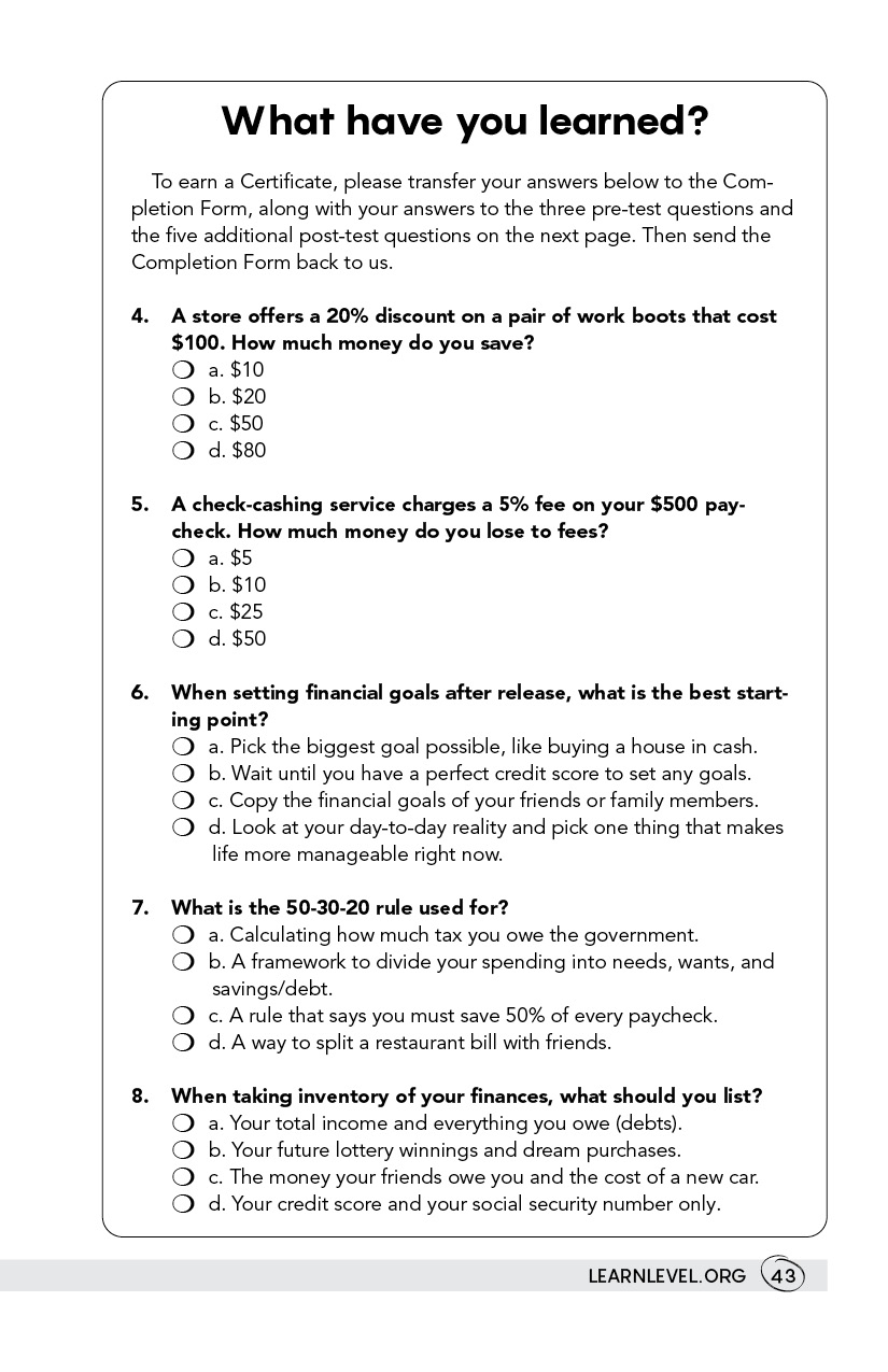 Page 43 - Build Your Financial Future: Stabilize And Grow by Level