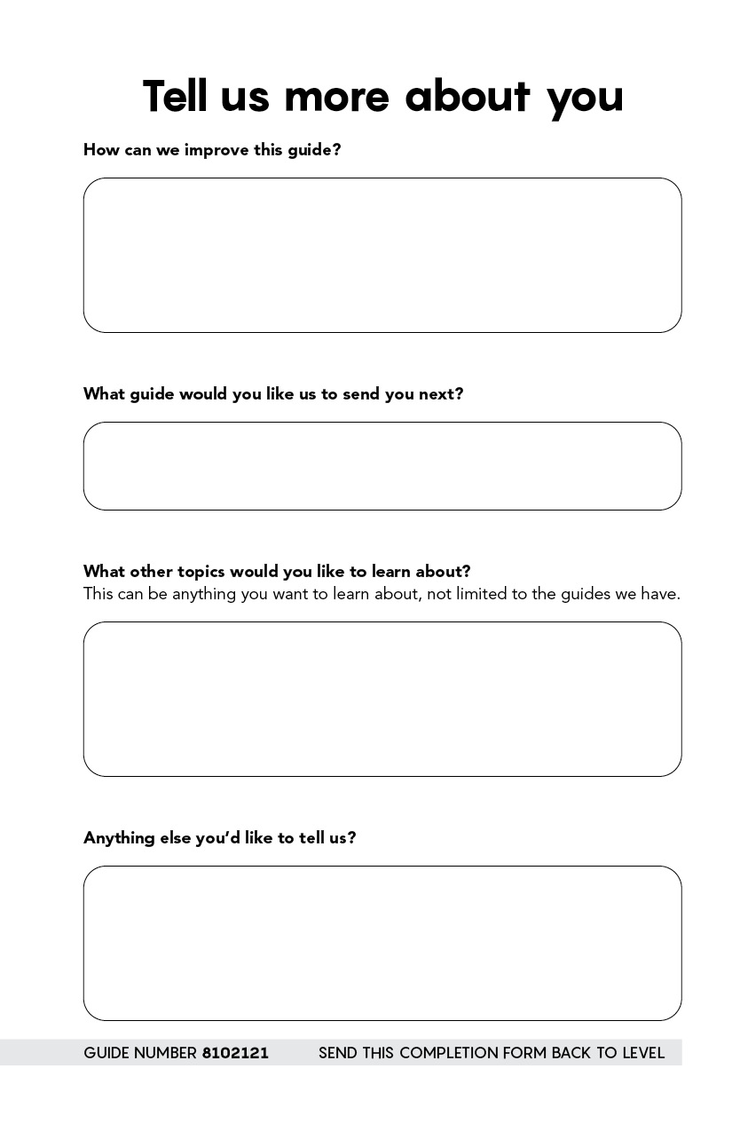 Completion Form - Build Your Financial Future: Stabilize And Grow by Level