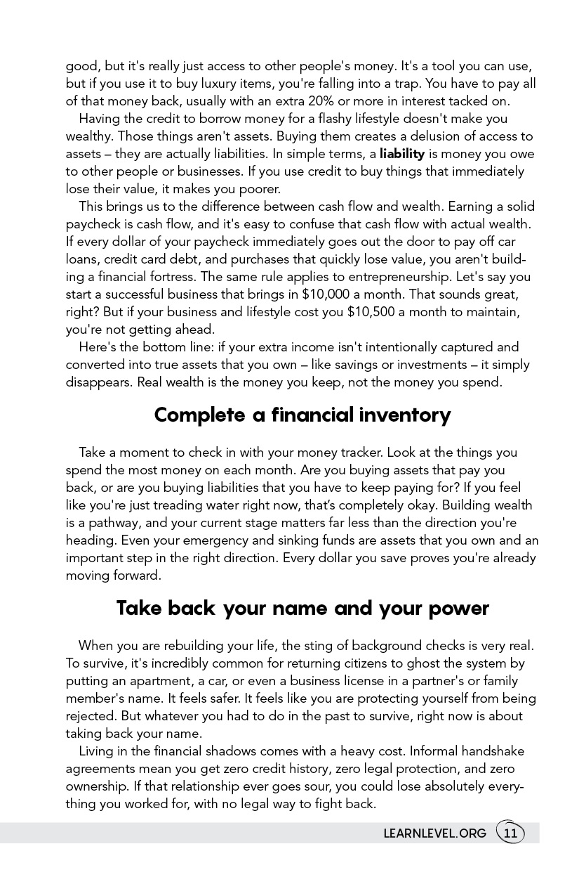 Page 11 - Build Your Financial Future: The Power Of Ownership by Level