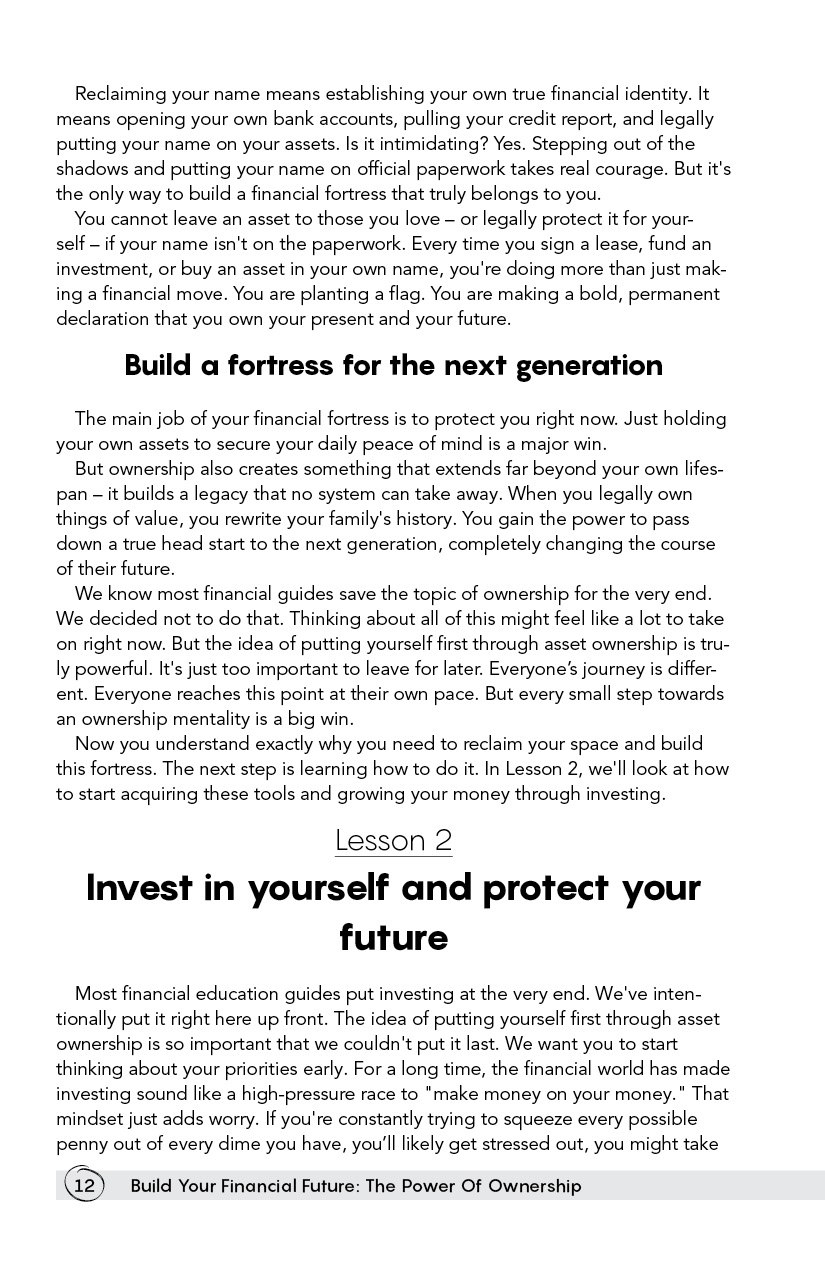 Page 12 - Build Your Financial Future: The Power Of Ownership by Level