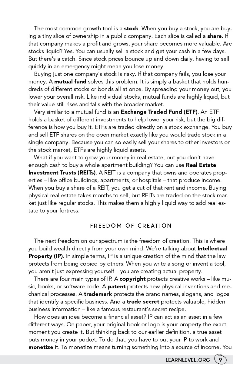 Page 9 - Build Your Financial Future: The Power Of Ownership by Level