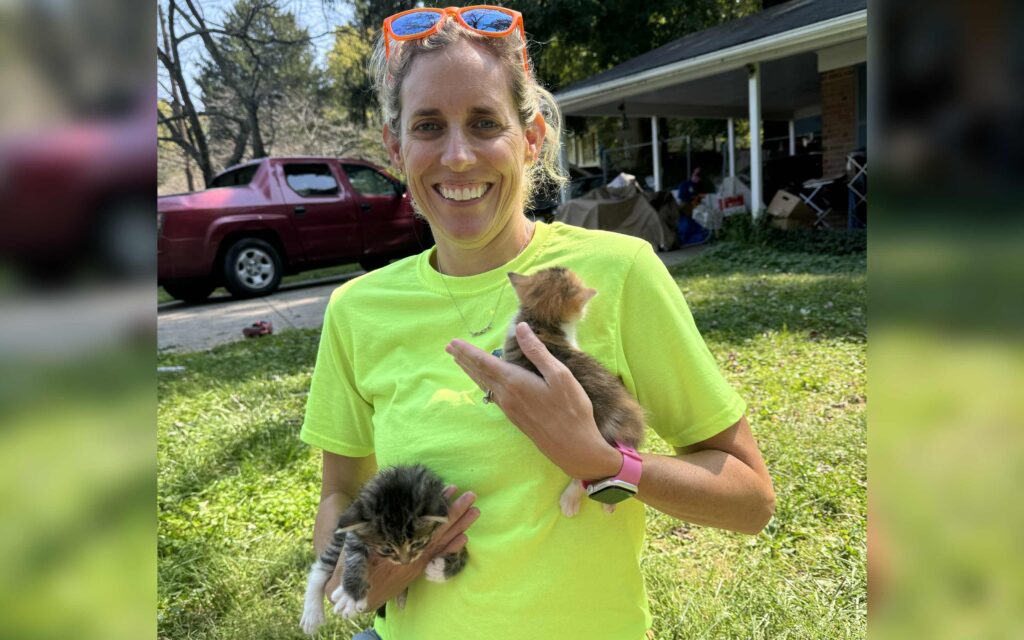 Marycolleen McAllister-Fry who volunteers with the prison education program Level
